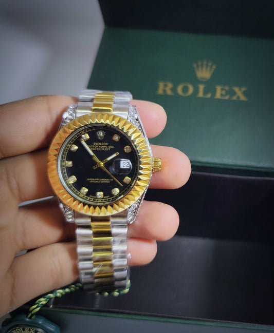 Role*x Datejust – Two-Tone Luxury Timepiece