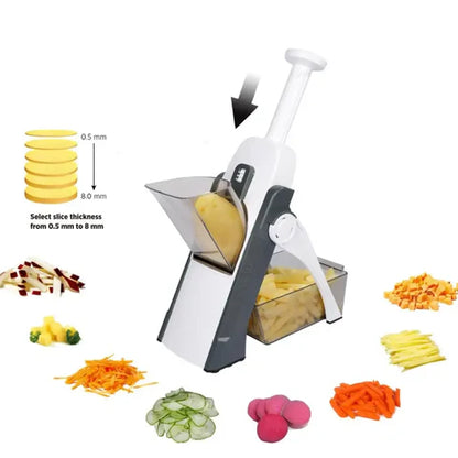 4 In 1 Vegetable Cutter Chopper For Kitchen Uses