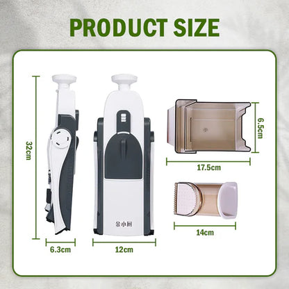 4 In 1 Vegetable Cutter Chopper For Kitchen Uses