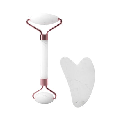 Face Roller Set for Skincare.