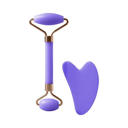 Face Roller Set for Skincare.
