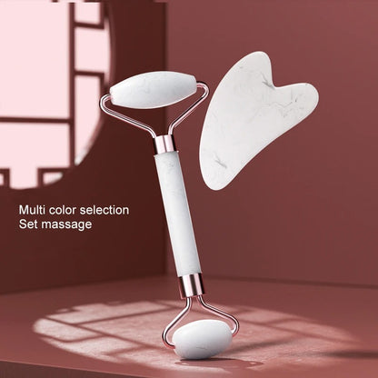 Face Roller Set for Skincare.
