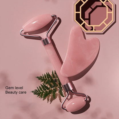Face Roller Set for Skincare.