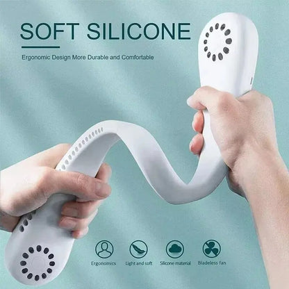 New Neck Air Conditioner Portable Neck Fan.