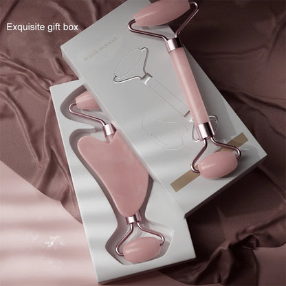 Face Roller Set for Skincare.